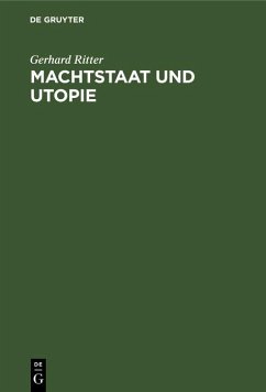 Cover Machtstaat und Utopie (eBook, PDF)