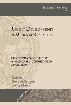 Cover Recent Developments in Midrash Research (eBook, PDF)