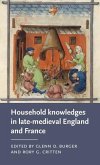 Household knowledges in late-medieval England and France (eBook, ePUB)