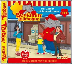 Der Zuckerstückchen-Express / Benjamin Blümchen Bd.144 (1 Audio-CD)