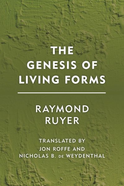 The Genesis of Living Forms (eBook, ePUB) The Genesis of Living Forms (eBook, ePUB)