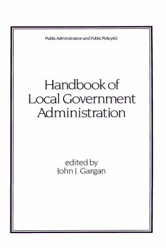 Cover Handbook of Local Government Administration (eBook, ePUB)