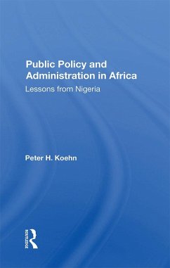 Cover Public Policy And Administration In Africa (eBook, PDF)