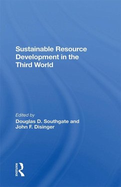 Sustainable Resource Development In The Third World (eBook, ePUB) - Southgate, Doug; Disinger, John F