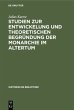 Studien zur Entwickelung und... - Bild 1