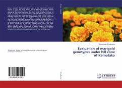 Evaluation of marigold genotypes under hill zone of Karnataka