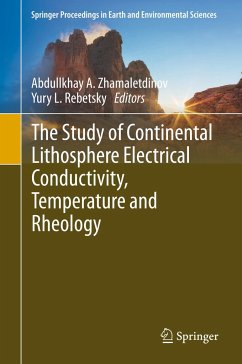 The Study of Continental Lithosphere Electrical Conductivity, Temperature and Rheology