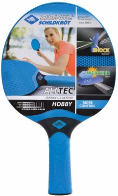 Image of Donic Schildkröt Tischtennisschläger "Alltec Hobby", blau, OneSize