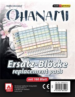 NSV 08819900030 - Ohanami, Ersatzblöcke, 2er Set, Spielblöcke