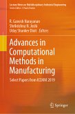 Advances in Computational Methods in Manufacturing (eBook, PDF)