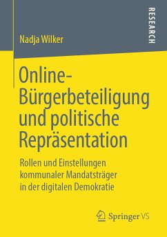 Online-Bürgerbeteiligung und politische Repräsentation (eBook, PDF) - Wilker, Nadja