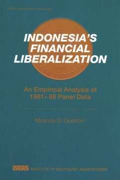 Cover Indonesia's Financial Liberalization (eBook, PDF)