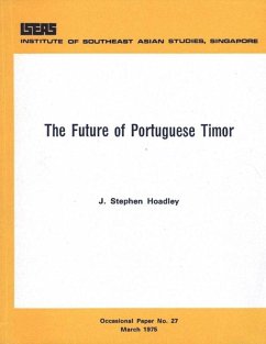 Cover The Future of Portuguese Timor (eBook, PDF)
