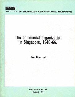 Cover The Communist Organization in Singapore, 1948-66 (eBook, PDF)