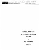 The Second Malaysia Plan 1971 - 1975 (eBook, PDF) The Second Malaysia Plan 1971 - 1975 (eBook, PDF)