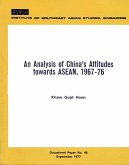 An Analysis of China's Attitudes towards ASEAN, 1967-76 (eBook, PDF)