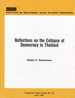 Reflections on the Collapse of Democracy in Thailand (eBook, PDF) - Zimmerman, Robert F.