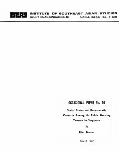 Social Status and Bureaucratic Contacts and the Public Housing Tenants in Singapore (eBook, PDF) - Hassan, Riaz