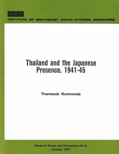 Cover Thailand and the Japanese Presence, 1941-45 (eBook, PDF)