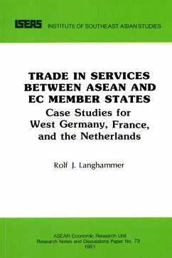 Trade in Services between ASEAN and EC Member States (eBook, PDF) - Langhammer, Rolf J.