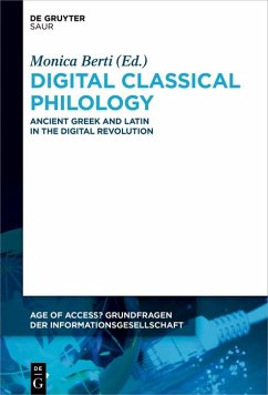 Cover Digital Classical Philology (eBook, ePUB)