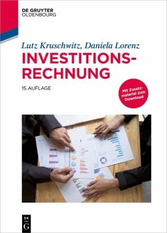 Investitionsrechnung (eBook, ePUB) - Kruschwitz, Lutz; Lorenz, Daniela