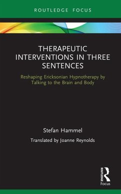 Therapeutic Interventions in Three Sentences (eBook, ePUB) - Hammel, Stefan