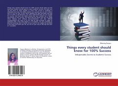 Things every student should know for 100% Success - Asuquo, Blessing