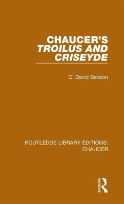 Cover Chaucer's Troilus and Criseyde