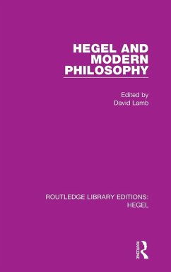 Hegel and Modern Philosophy