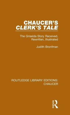 Cover Chaucer's Clerk's Tale