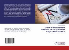Effect of Procurement Methods on Construction Project Performance