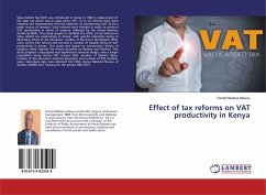 Effect of tax reforms on VAT productivity in Kenya - Ndalana Maweu, Daniel