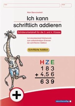 Ich kann schriftlich addieren - sternchenverlag GmbH;Langhans, Katrin