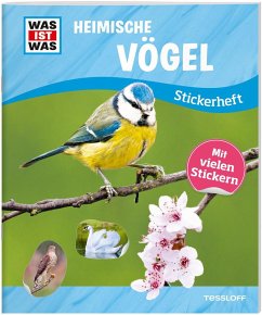 WAS IST WAS Stickerheft Heimische Vögel - Langbein, Carolin