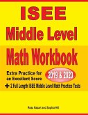 ISEE Middle Level Math Workbook 2019 & 2020