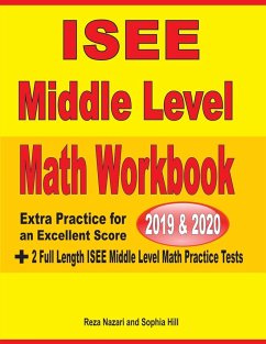 Cover ISEE Middle Level Math Workbook 2019 & 2020
