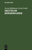 Deutsche Bürgerkunde (eBook, PDF)