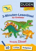 Duden Leseprofi - 3-Minuten-Leserätsel für Erstleser: Vorsicht, Dinos!