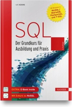 SQL, m. 1 Buch, m. 1 E-Book - Adams, Ralf