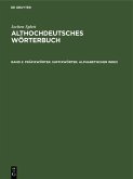 Präfixwörter. Suffixwörter. Alphabetischer Index (eBook, PDF)