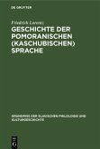 Geschichte der pomoranischen (kaschubischen) Sprache (eBook, PDF)