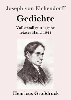 Gedichte (Großdruck) - Eichendorff, Joseph Von