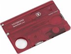 Victorinox SWISSCARD LITE rot transparent