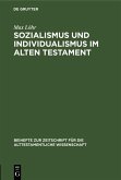 Sozialismus und Individualismus im Alten Testament (eBook, PDF)