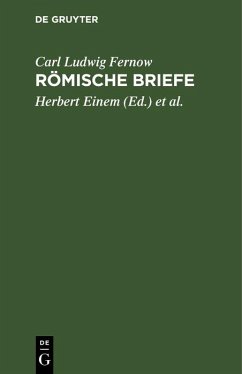 Römische Briefe (eBook, PDF) - Fernow, Carl Ludwig