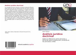 Análisis jurídico doctrinal - Cabrera, Alvaro