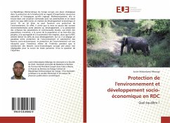 Protection de l'environnement et développement socio-économique en RDC - Malundama Mbongo, Justin
