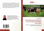 Paramètres de production, race et stade de lactation des vaches
