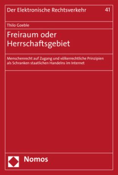 Freiraum oder Herrschaftsgebiet - Goeble, Thilo